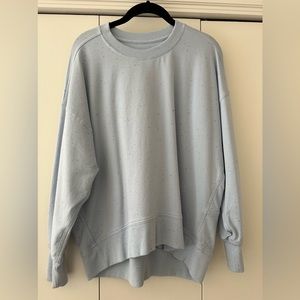 Lululemon back in action sweatshirt